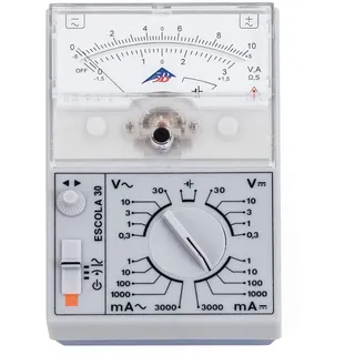 3B Scientific Physik Lehrmittel - Analog-Multimeter ESCOLA 30 - didaktisches Messgerät für Schulversuche, Ausbildung und Hochschulpraktika, 1013526