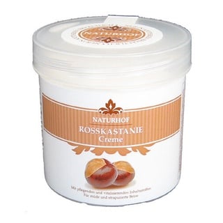 12x 250ml hochwertige Rosskastanien Bein Creme Rosskastanie Fuß Creme Fußpflege