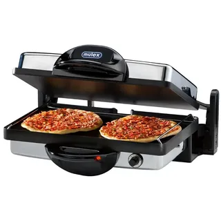 Mulex Multigrill Tischgrill silberfarben