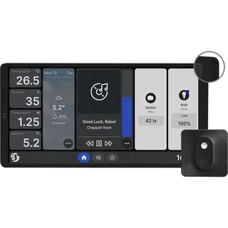 Shelly Wall Display X2 Schwarz