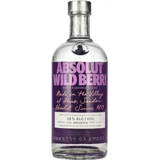 Absolut Wild Berri 38 % vol 0,7 l