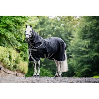 Horseware Amigo 1200D Plus Turnout 145 cm Schwarz/Silber