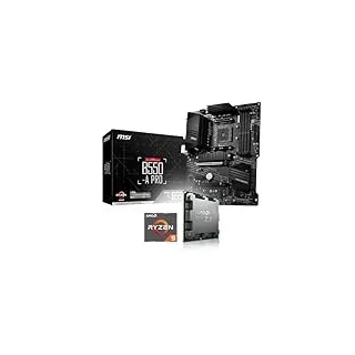Aufrüst-Kit Bundle Ryzen 5 5600G 6X 3.9 GHz Prozessor, MSI B550-A Pro Mainboard (zusammengebaut inkl. Bios Update + Funktionskontrolle)