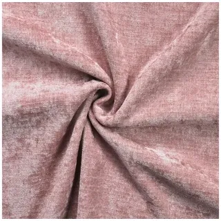 Stofferia Stoff Gardinenstoff Samt Leeds Hellrosa - Höhe 285 cm, Meterware rosa