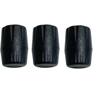 Gummi-Fußpolster für Mikrofonständer, 19 mm Innendurchmesser, Schutzkappenspitzen, 3 Stück