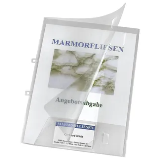 Veloflex Angebotsmappe Crystal DIN A4 transparent,