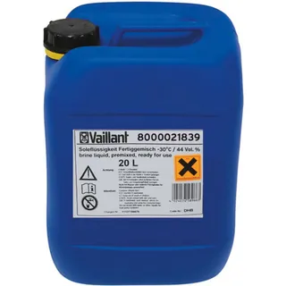 Vaillant Soleflüssigkeit 20L Fertiggemisch 44% für flexoTHERM mit aroCOLLECT