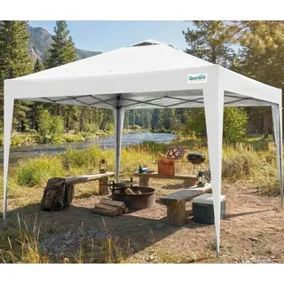 Quictent Faltpavillon 3 x 3 m inkl. 4 Seitenteile Grün