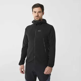 Millet Lightgrid Gore-tex Windstopper® Kapuzenfleece - Black / Noir - S