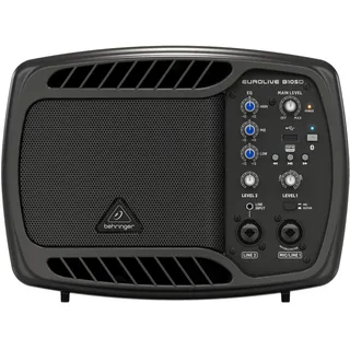 Behringer B105D Ultrakompakter 50-Watt-PA/Monitor-Lautsprecher mit MP3-Player und Bluetooth-Audio-Streaming