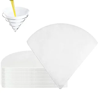 40 Stück Kegel-Fritteusen-Ölfilter, Vliesstoff, Fritteuse Ölfilter, Fettfilter für Fritteuse, Ölfilter, Speiseöl-Kegelfilter