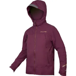 II Waterproof Jacke Aubergine - M