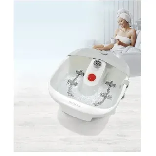 SILVERCREST Fußsprudelbad Vibrations- und Sprudelmassage 3 Pediküre-Aufsätze NEU