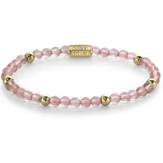 REBEL & ROSE - BRACELETS BEADS - Cherry Rose - gold / 4 MM