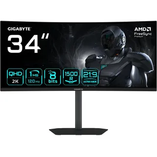 Gigabyte GS34WQCA 34" schwarz