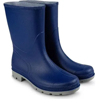 Trendline PVC-Stiefel halbhoch, blau, Größe 40 - Blau