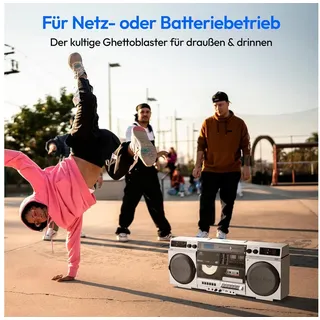 Medion LIFE® P66538 Retro-Boombox