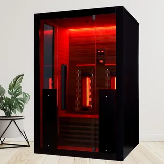SANOTECHNIK TWINCOMBI Sauna+Infrarot 2 Personen; 130x120x200 cm