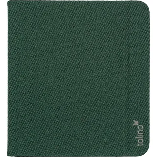 tolino vision Slimfit Premium Cover green weave round edge