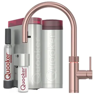 quooker deutschland gmbh Quooker Flex Round Set Küchenarmatur Kupfer Rosé
