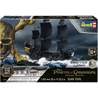 REVELL Piratenschiff Black Pearl schwarz 1:150