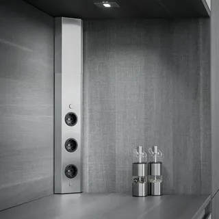 Naber Mehrfachsteckdose Mira Eck 1 Silber