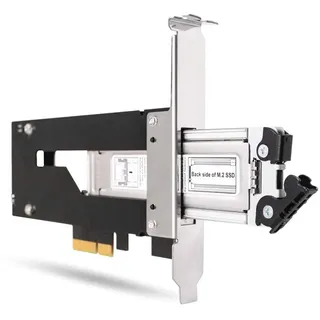 ICY Dock MB840M2P-B, Schnittstellenkarte/Adapter Eingebaut M.2 NVMe SSD PCIe 3.0 x4