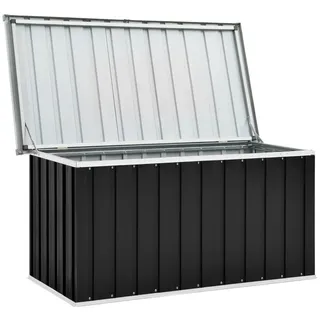 vidaXL Gartenbox Anthrazit 129x67x65 cm