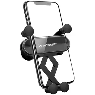 wozinsky Gravity CAR MOUNT – Auto Handyhalter für Lüftungsgitter mit drehbarem Gelenk Schwerkraft Mechanik