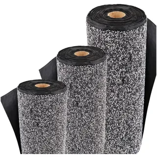 Aquagart Steinfolie 1m x 0,4m Breit Für Teichrand Bachlauf Teichfolie Kiesfolie Grau