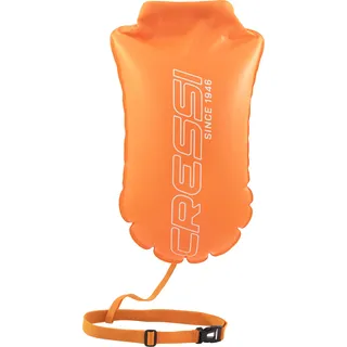 Cressi Glide Swim Buoy, Schwimmboje zum Schwimmen, Schwimmhilfe, Orange