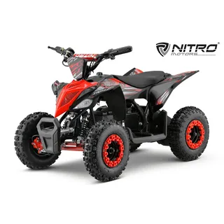 Nitro Motors E-Quad Replay Elektro Mini Quad 1000W 36V 6" Kinderquad Miniquad Atv rot