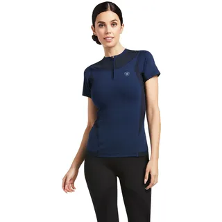 Ariat Ascent Crew SS Baselayer Damen - navy - S