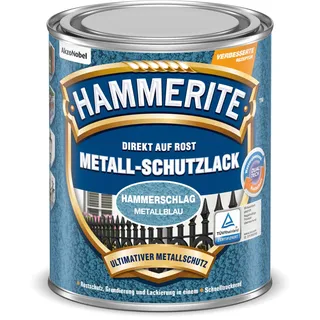 750 ml hammerschlag metallblau