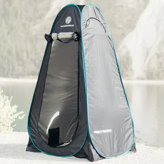naturbummler Duschzelt Pop-Up grau