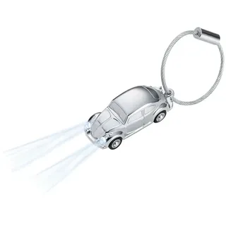 Troika TROIKA® Schlüsselanhänger LIGHT BEETLE 1964 silber