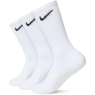 Nike Everyday Cushioned Crew-Trainingssocken White/Black 42-46