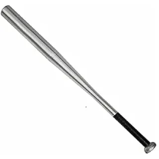 Baseballschläger aus Holz oder Aluminium in 9 Längen Silber Alloy Bat Softball (ALU 72cm)
