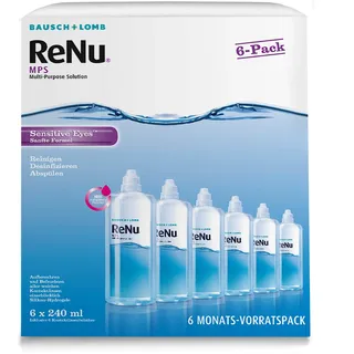 Bausch + Lomb ReNu MPS Sensitive Eyes Kombi-Lösung 6 x 240 ml