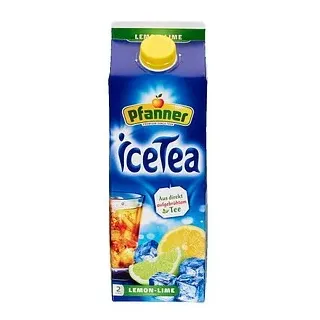 Pfanner Eistee  Zitrone, Limette 2,0 l