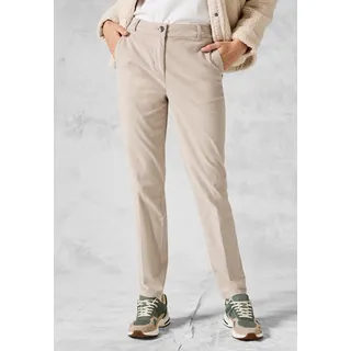 Cecil Cordhose CECIL Gr. 32, Länge 30, beige (light hazel beige) Damen Hosen 4-Pocket Style