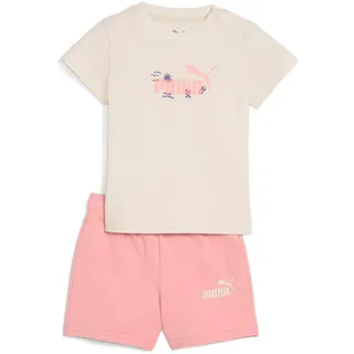 Puma Minicats Sandy Adventures T-Shirt & Shorts Baby-Set 87 - alpine snow 92