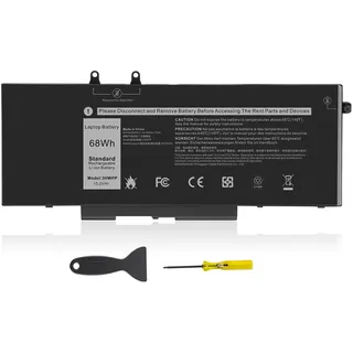 ASUNCELL 15.2V/68Wh 3HWPP Laptop-Akku für Dell Latitude 5401 E5401 5411 E5411 5501 E5501 5511 E5511 14 5410 15 5510 3541 3551 Series 3HWPP 03HWPP 10X1J N2NLL 1VY7F 01VY7F 451-BCMN