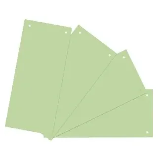 Wekre Trennstreifen grün, 190 g/qm Karton 24,0 x 10,5 cm, 100 St.