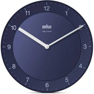 Braun Klassik Funkwanduhr 30,5 cm BC06BL-DCF braun
