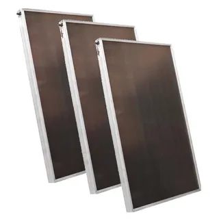 Flachkollektor Thermische Solaranlage Solarthermie mit 3 Kollektoren SX2,0AL