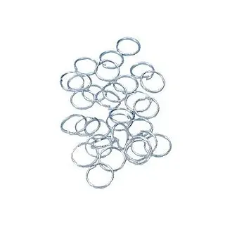 TIB Heyne Deko-Streuteile Eheringe, Silber, 50 St