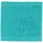 Seiflappen 30 x 30 cm türkis