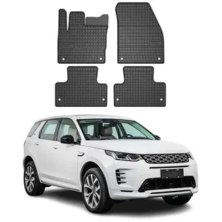 Omac 2014-2025 Land Rover Discovery Sport Fußmatten Gummi Schwarz 4 tlg