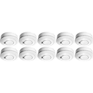 Ei Electronics Ei650 Weiß inkl. 10 Jahres-Batterie 10 St.